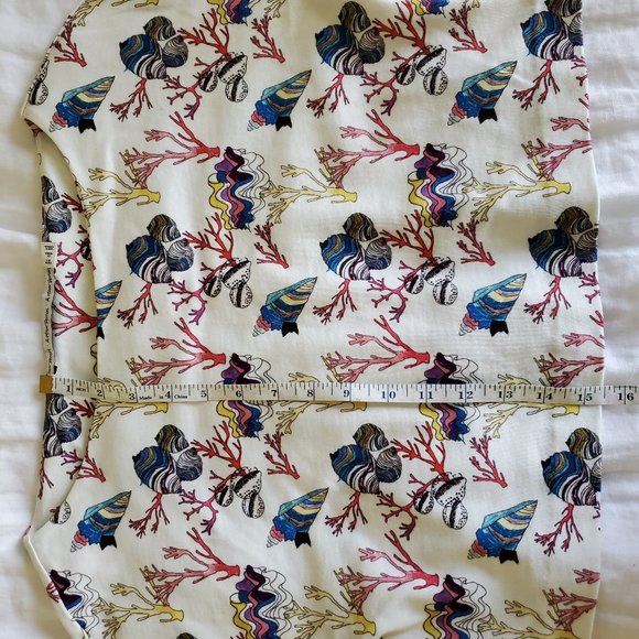 & Other Stories Seashell/Coral Crop Top US 4/EU 34 - Picture 5 of 8